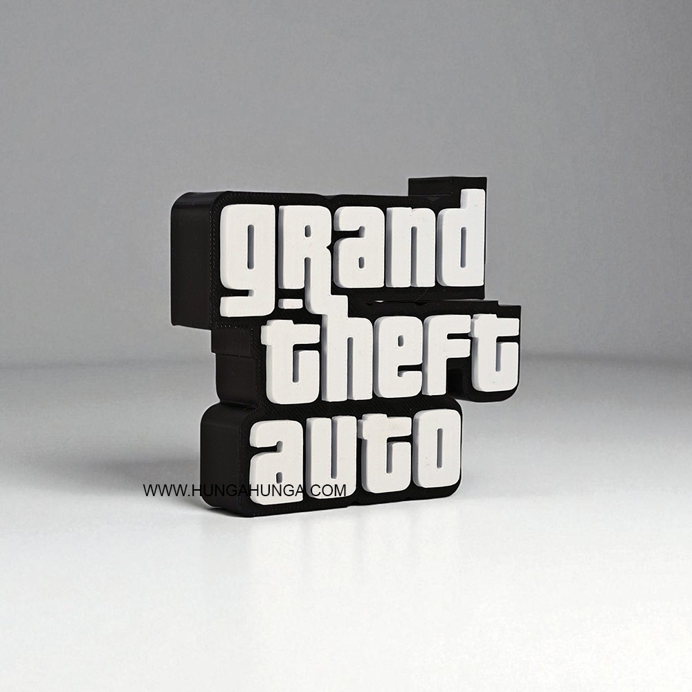 GRAND THEFT AUTO - Masa Üstü Dekoru