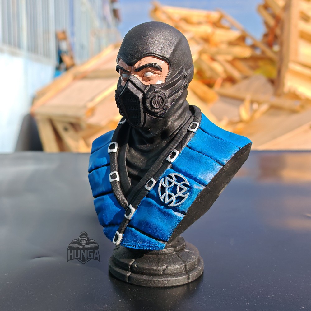 Sub-Zero Mortal Kombat Büstü