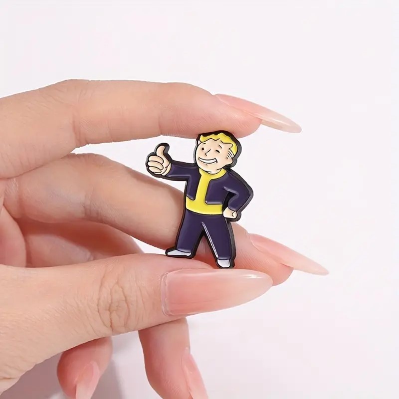 Fallout Vault-Tec Metal Broş