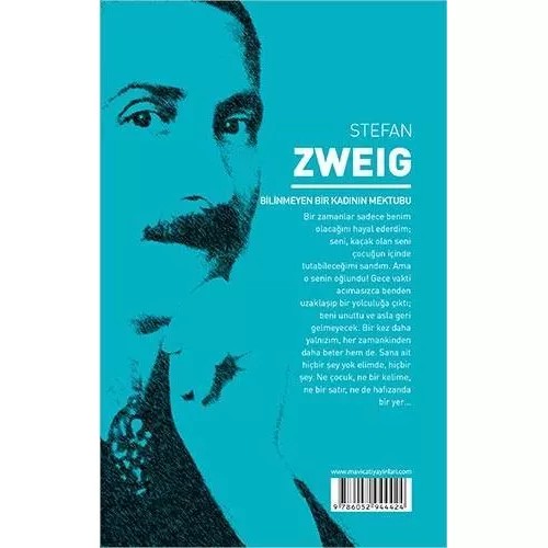 Bilinmeyen Bir Kadının Mektubu - Stefan Zweig