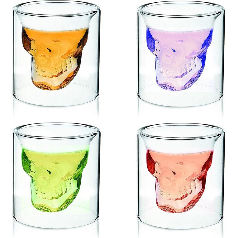 Cam Kafatası Shot Bardağı