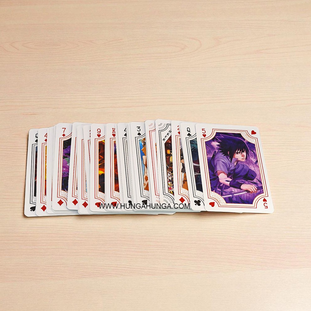 Naruto Anime İskambil Poker Kartı