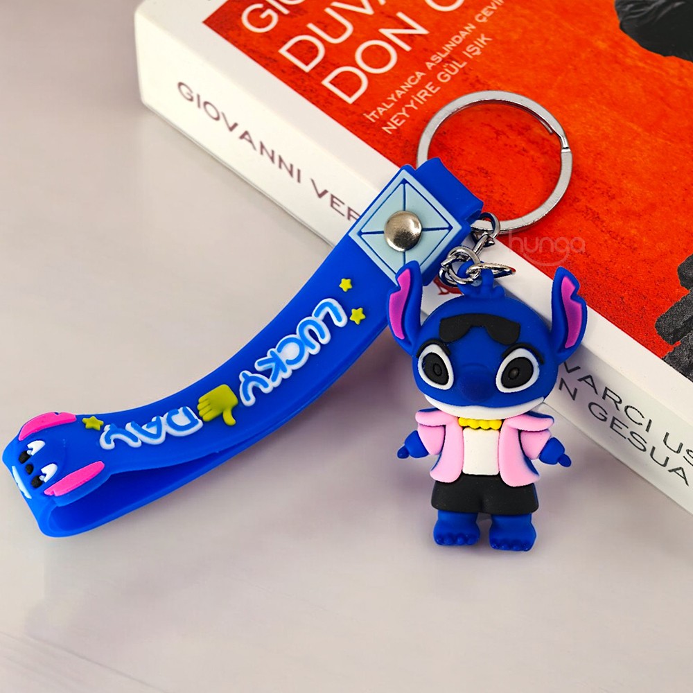 Stitch Silikon Anahtarlık