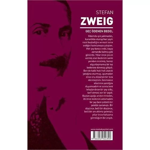 Geç Ödenen Bedel - Stefan Zweig