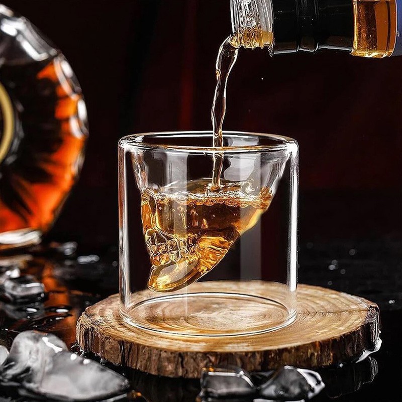 Cam Kafatası Shot Bardağı