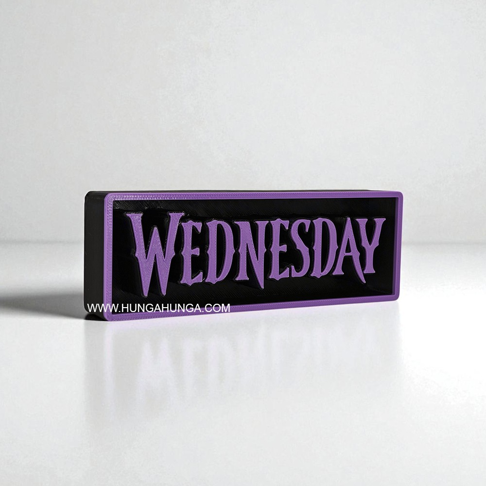 WEDNESDAY - Masa Üstü Dekoru