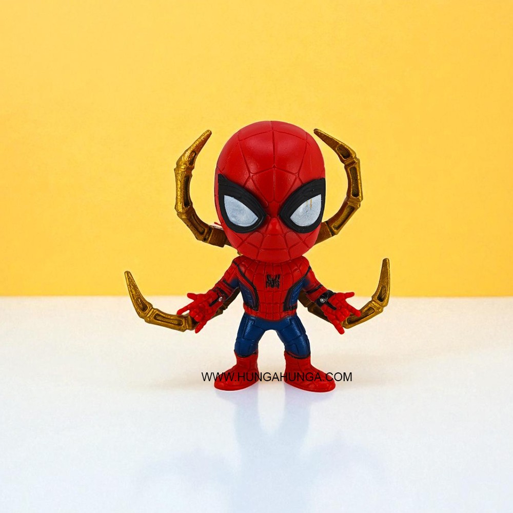 Ahtapot Kollu Spiderman Chibi Figür
