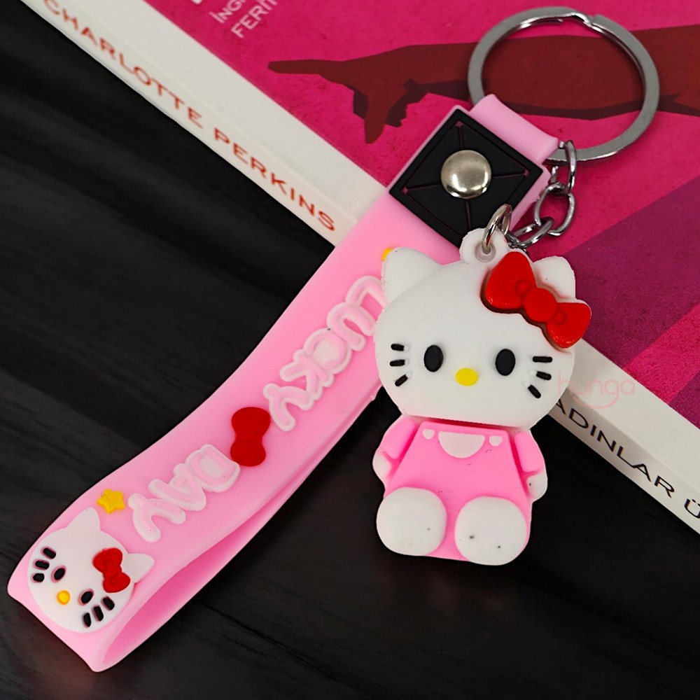 Hello Kitty - Pembe Anahtarlık