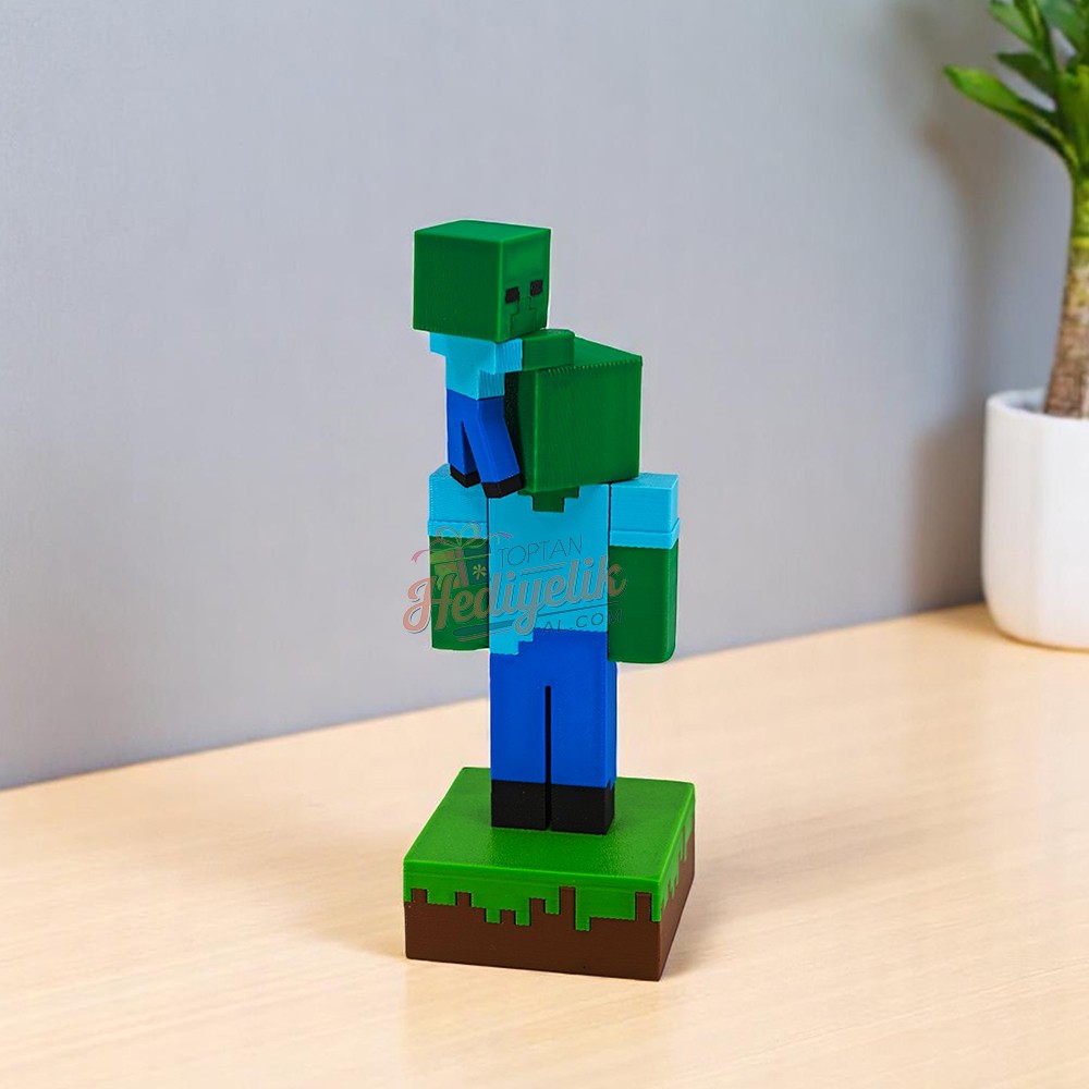Minecraft - Zombie + Baby Zombie Figür