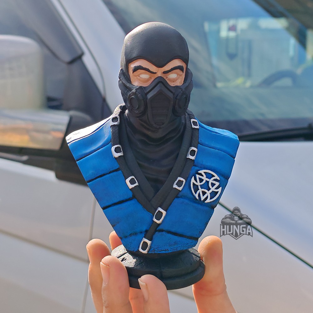 Sub-Zero Mortal Kombat Büstü