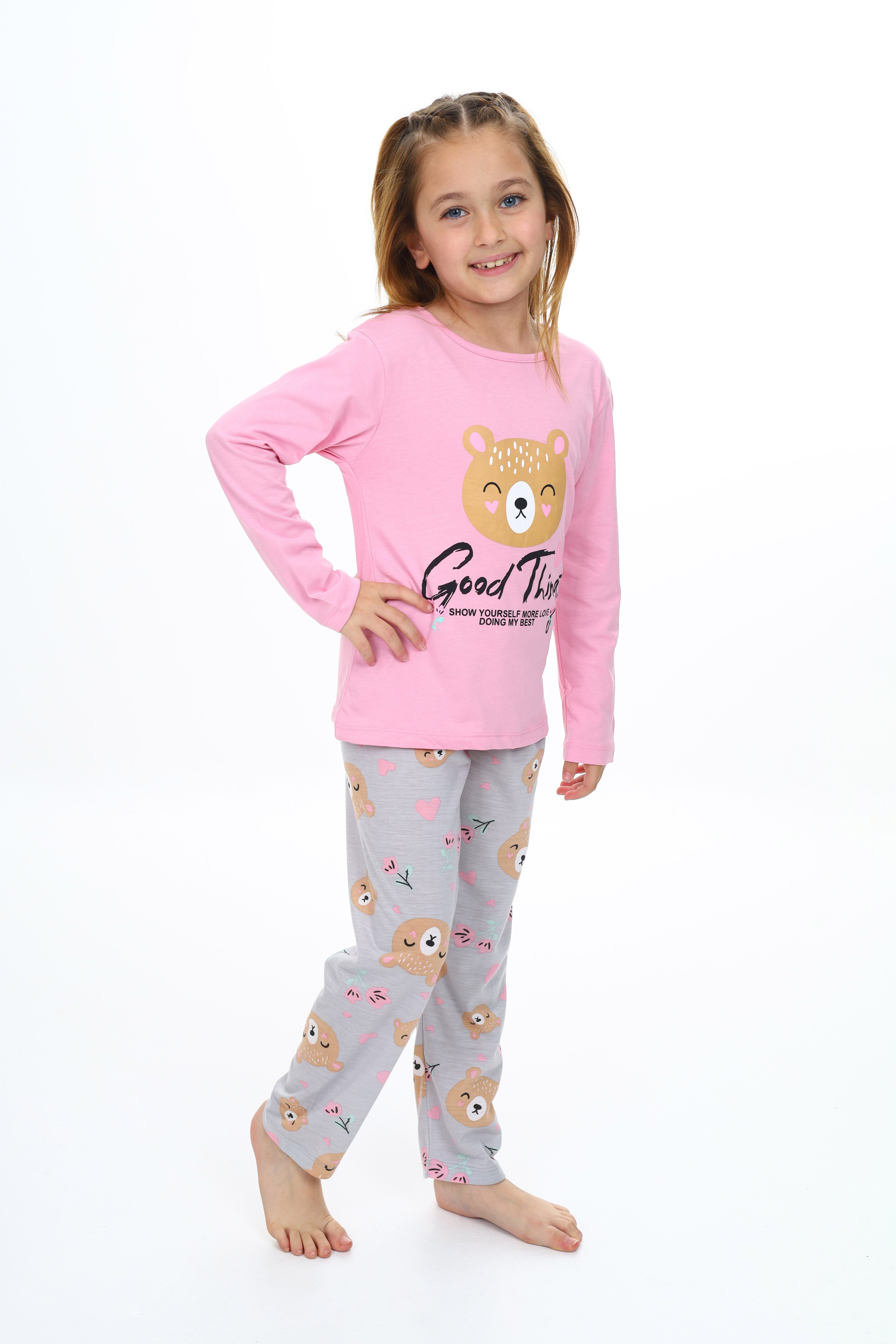 Kız Çocuk Pijama Takımı 0002