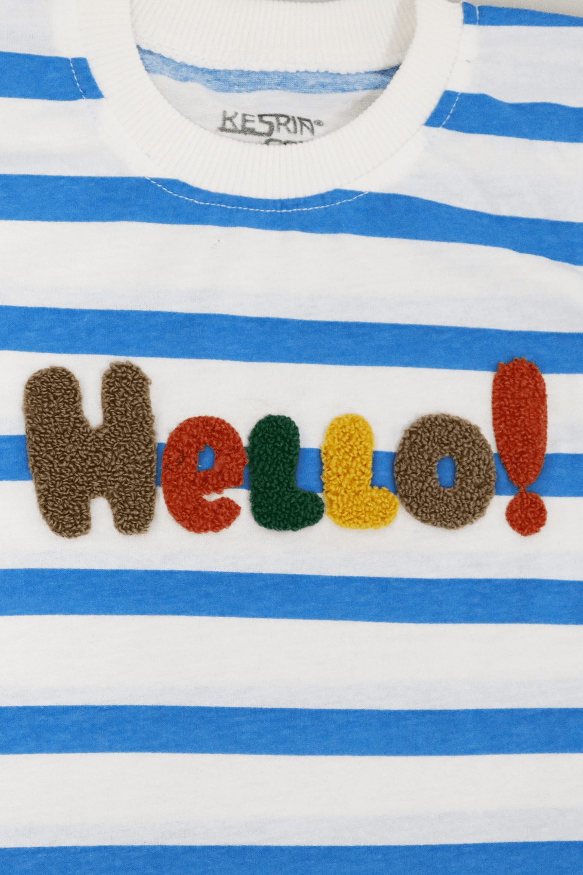 ERKEK ÇOCUK ÇİZGİLİ HELLO SÜZENELİ ŞORTLU TAKIM - 1105