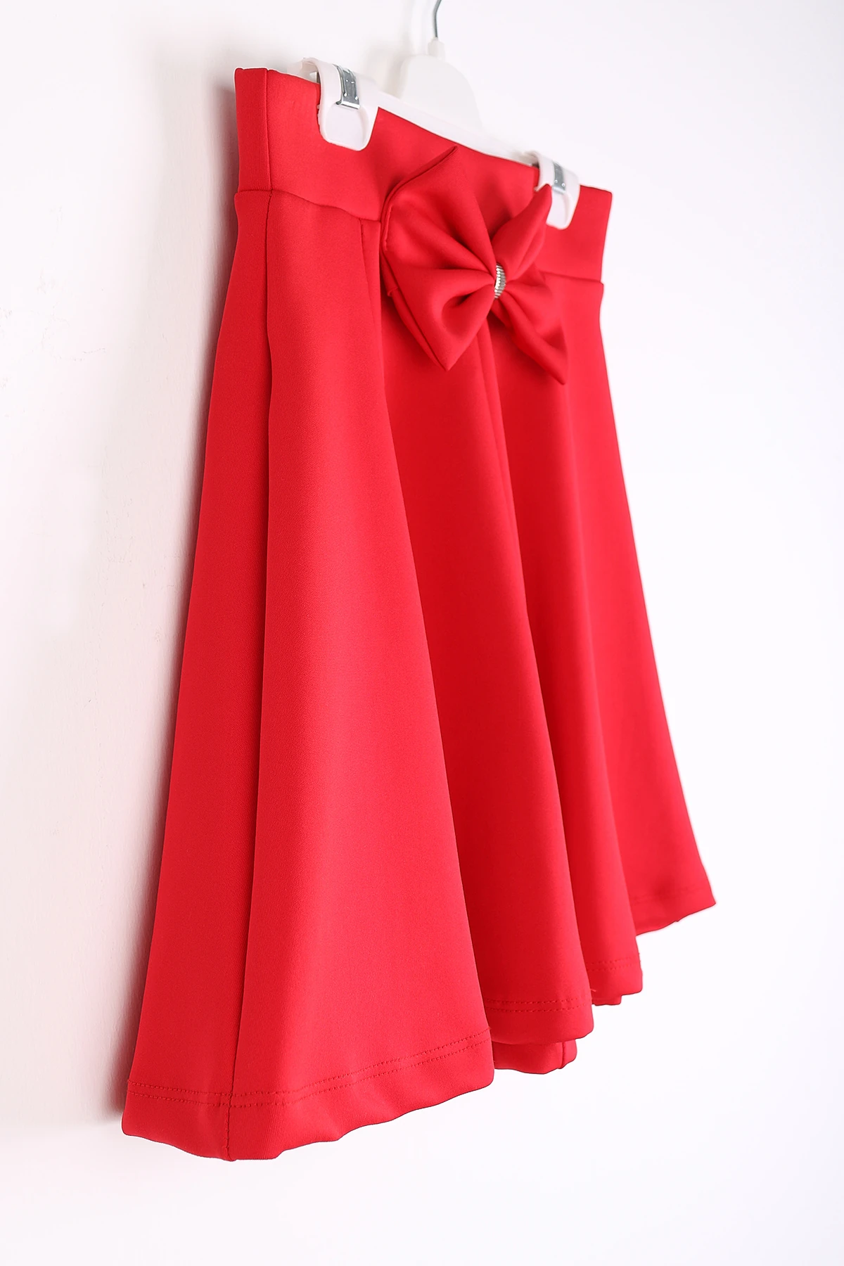 Fiyonk Detaylı Kız Çocuk Kloş Etek - 25Y 3652