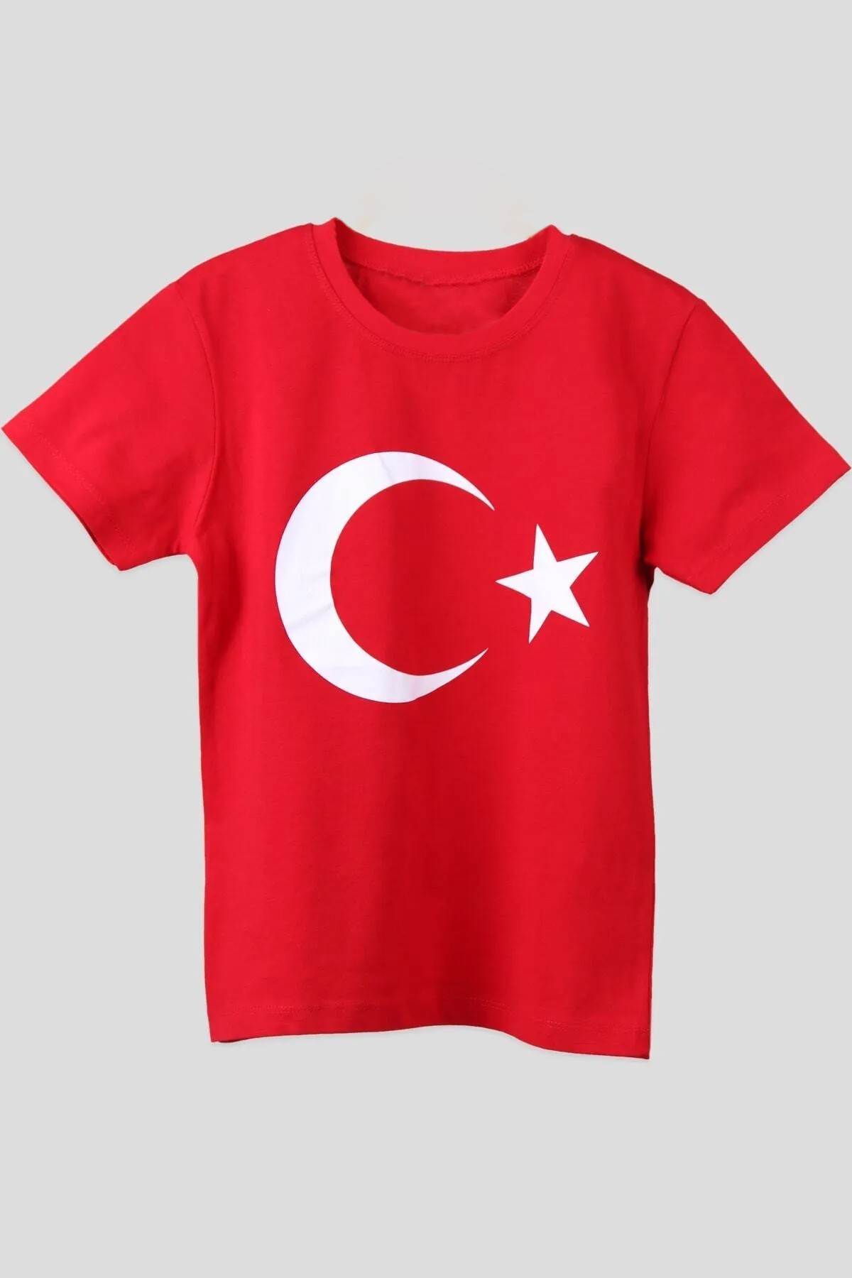 Unisex Çocuk Tişört Türk Bayraklı