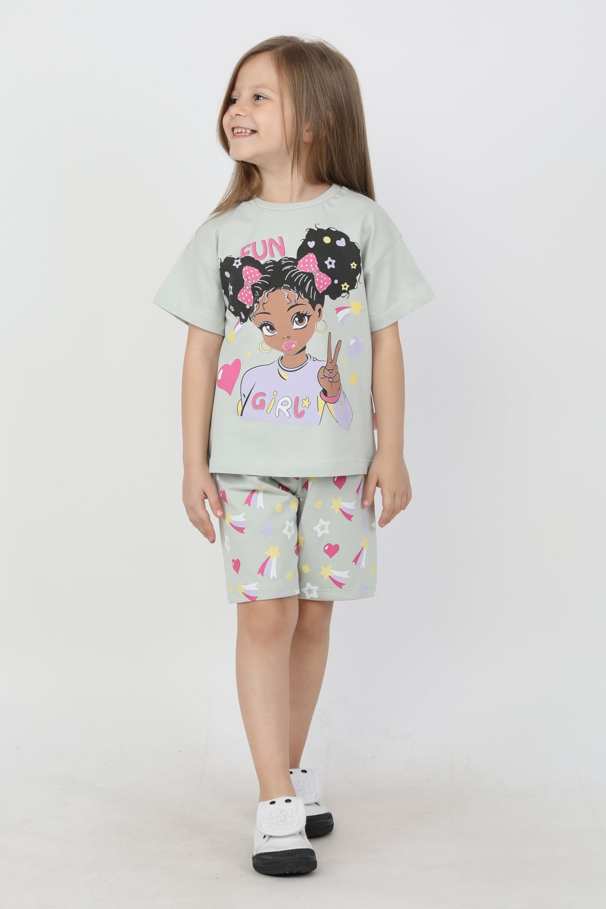 FUN GİRL 2 Lİ KIZ ÇOCUK TAKIM 4869