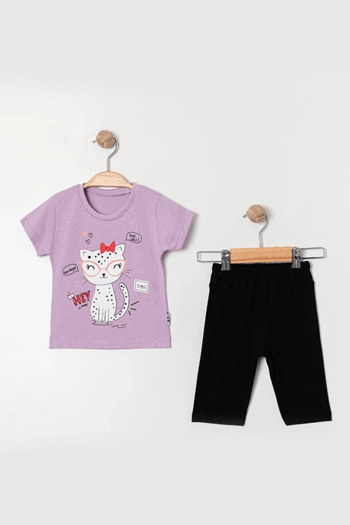 FUN DAYS HEY KEDİ 2 Lİ KIZ ÇOCUK TAKIM 4968