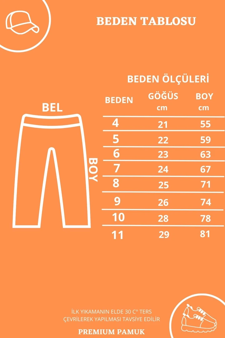 Erkek Çocuk Eşofman Altı Baskılı Basic 2024