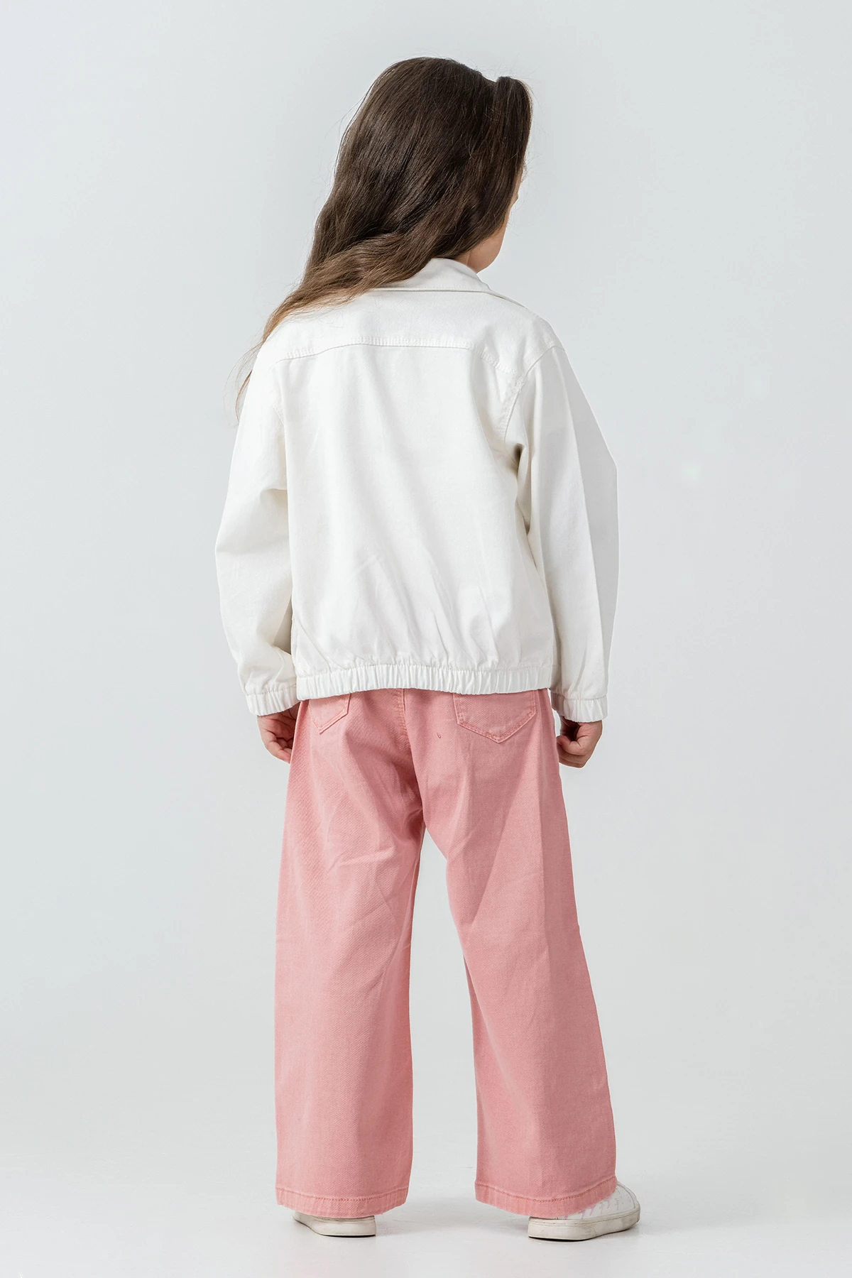 Flowers Nakışlı Kız Çocuk 3'lü Takım - 26K 6355