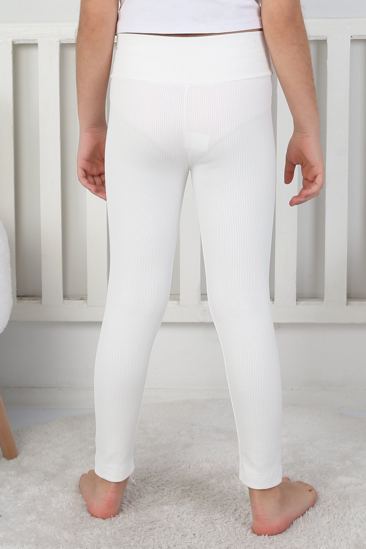 Şardonlu Kız Çocuk İspanyol Pantolon 2771-1