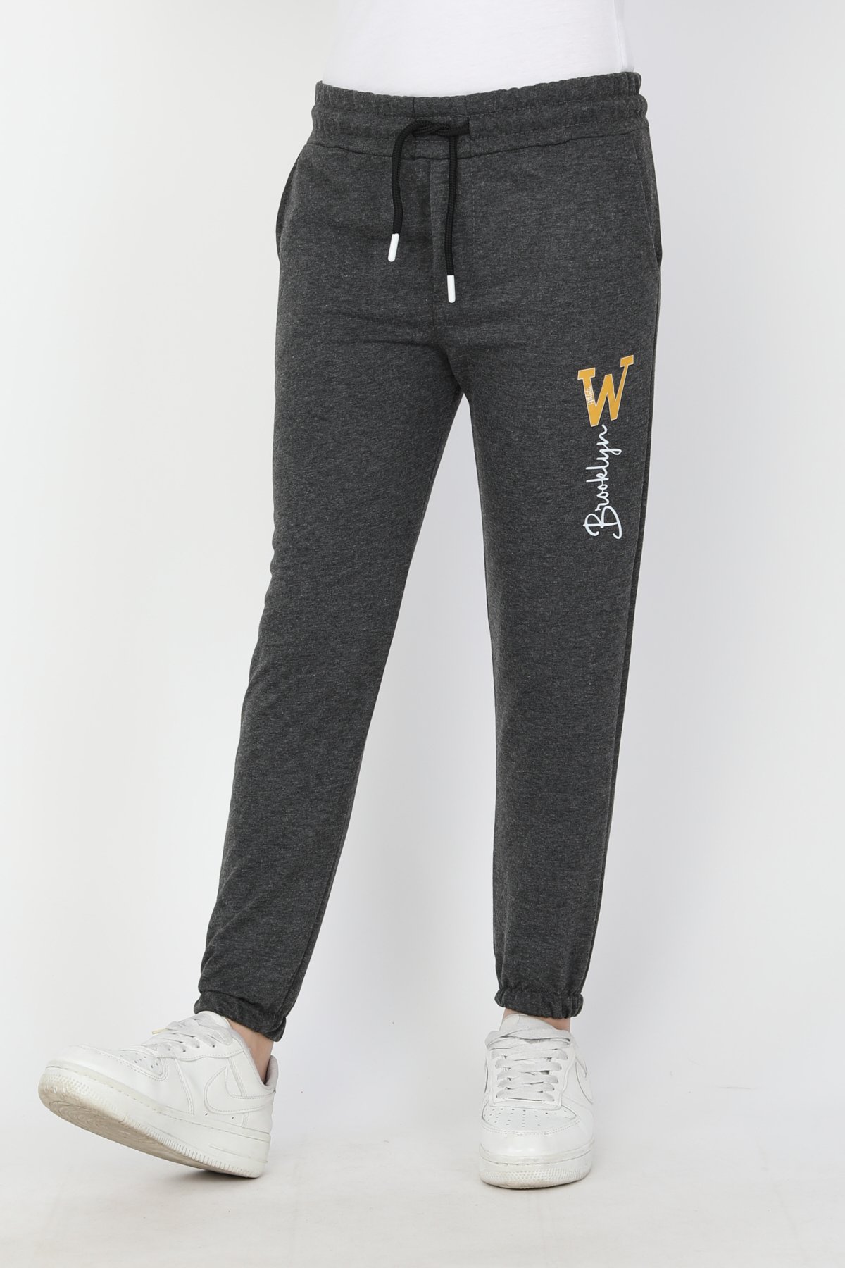 W Brooklyn baskılı Unisex Çocuk Eşofman Altı 4189