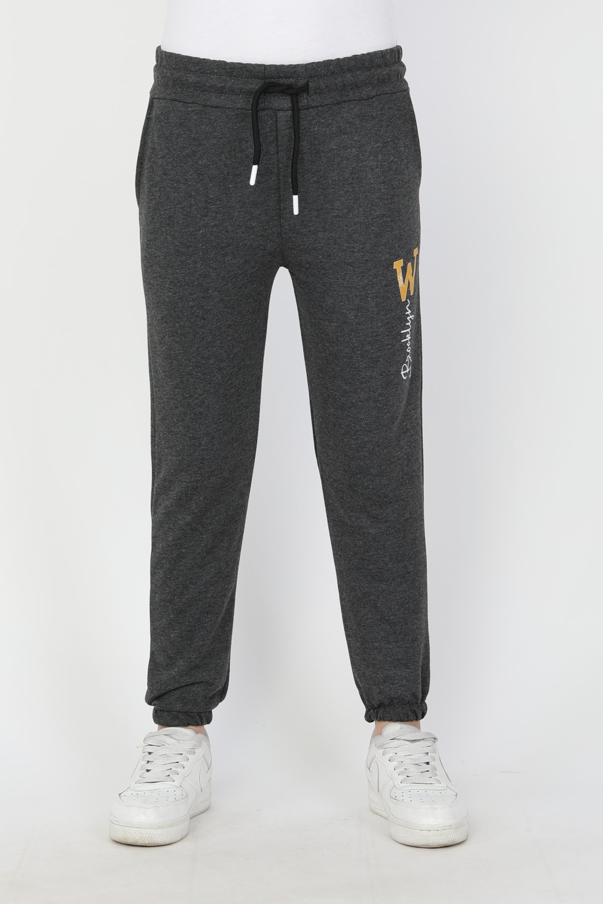 W Brooklyn baskılı Unisex Çocuk Eşofman Altı 4189