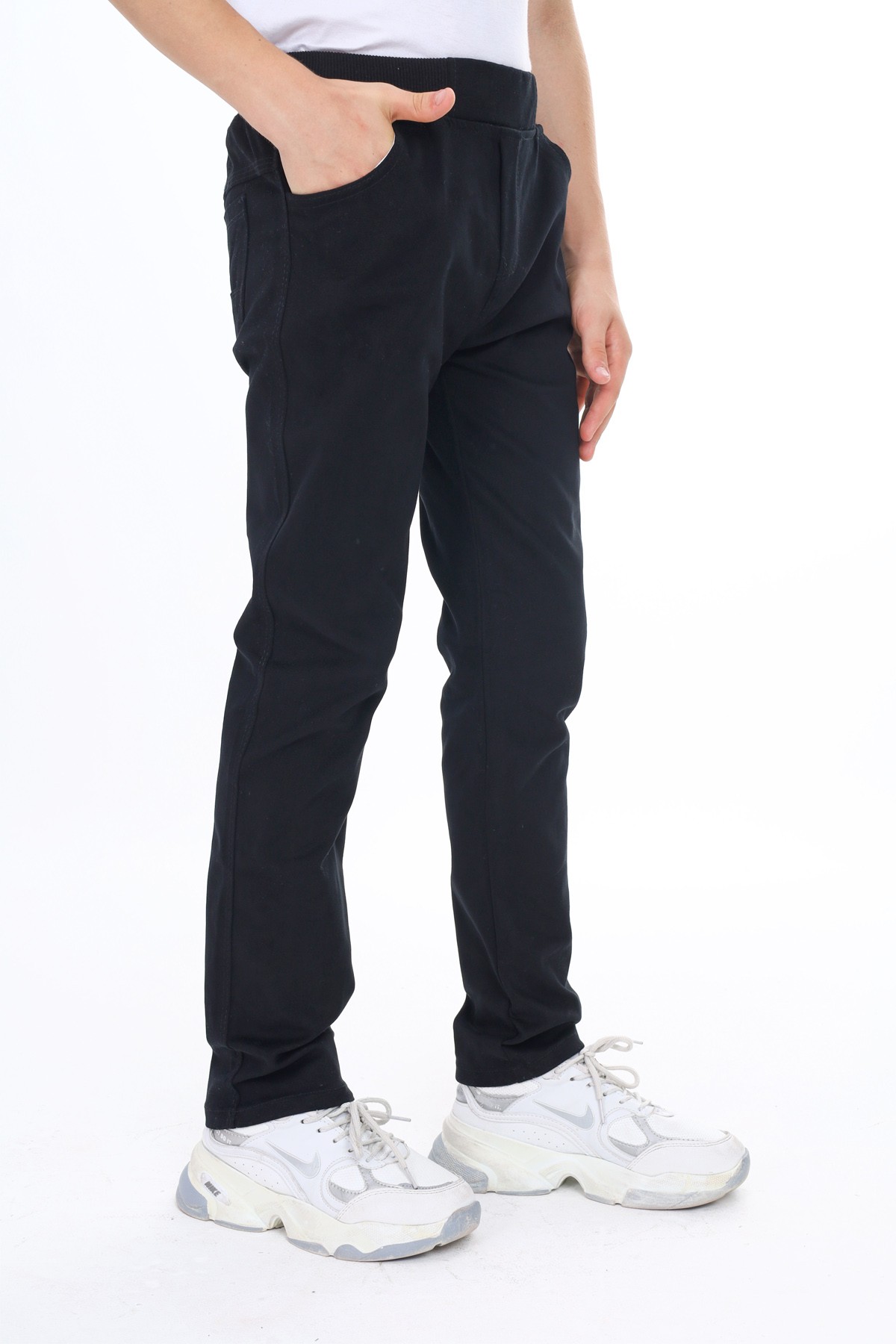 Okul Pantolonu Beli Lastikli Kaşkorseli 8431-8331