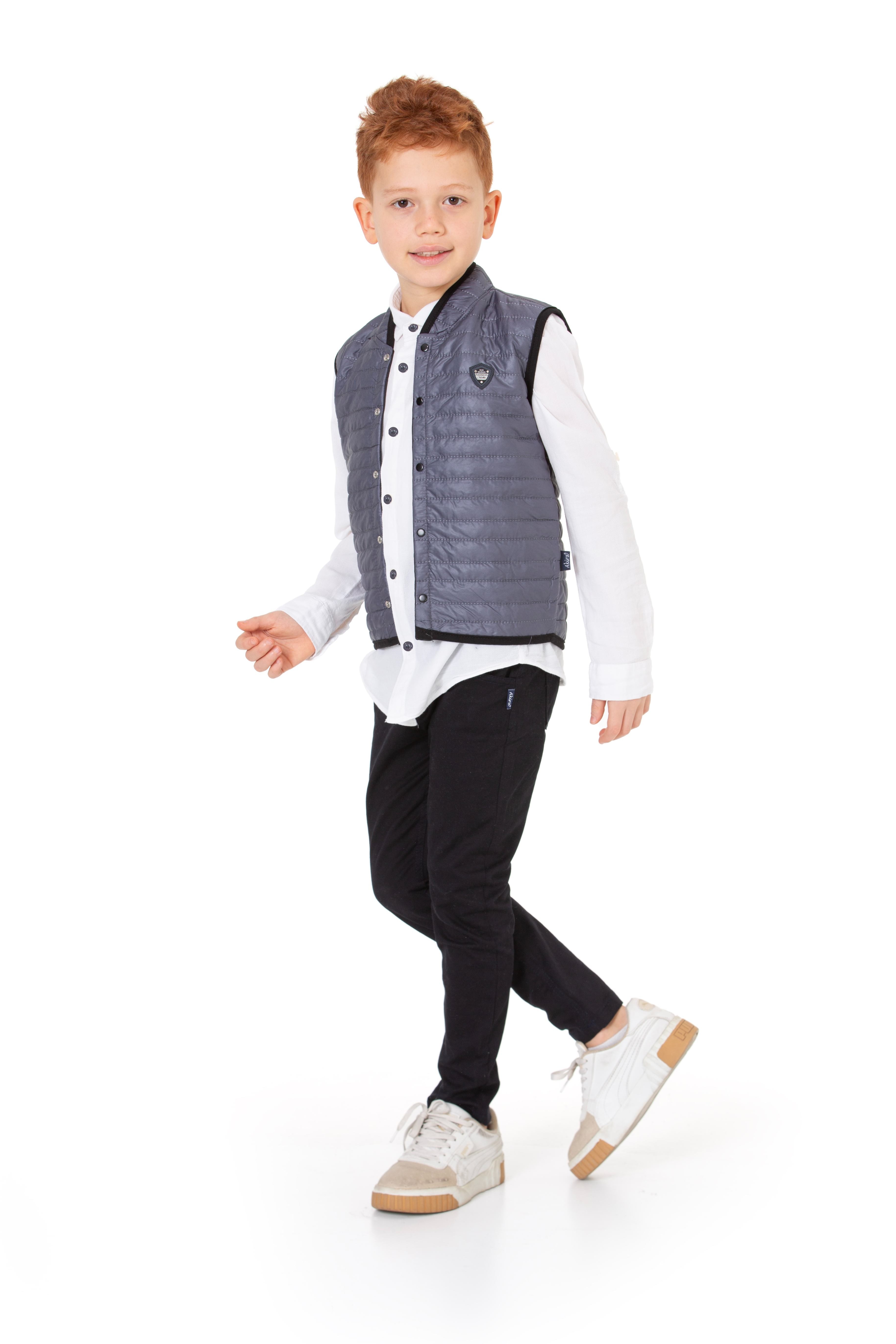 FASHİON ARMALI YELEKLİ 3 LÜ Takım DOKUMA 3130