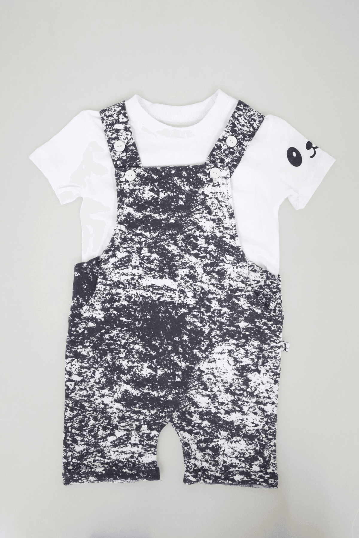Erkek Bebek Batik Tshirtli Slopet Takım - T0156