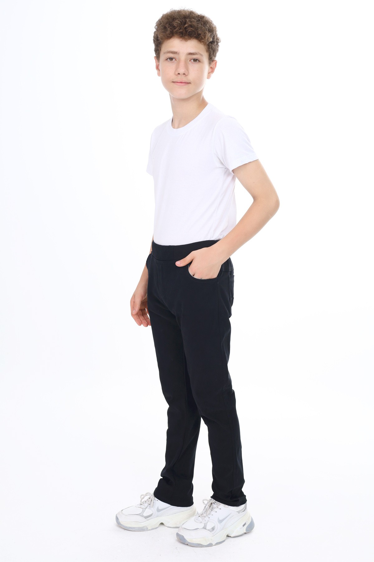 Okul Pantolonu Beli Lastikli Kaşkorseli 8431-8331