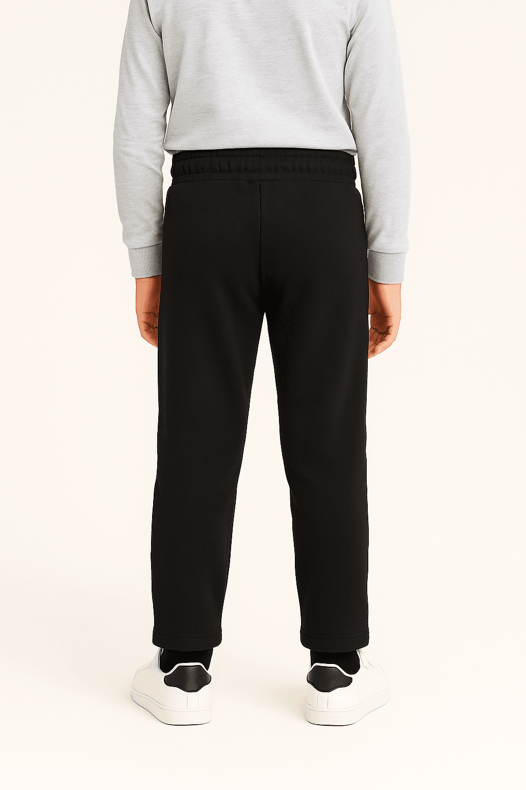 Jakarlı Duble Paça Jogger Pantolon - 1007-08