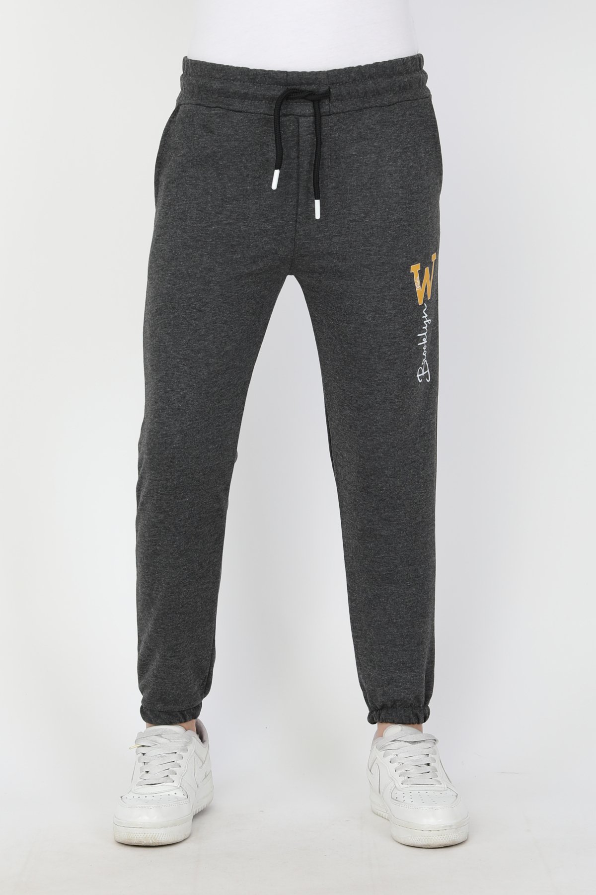 W Brooklyn baskılı Unisex Çocuk Eşofman Altı 4189