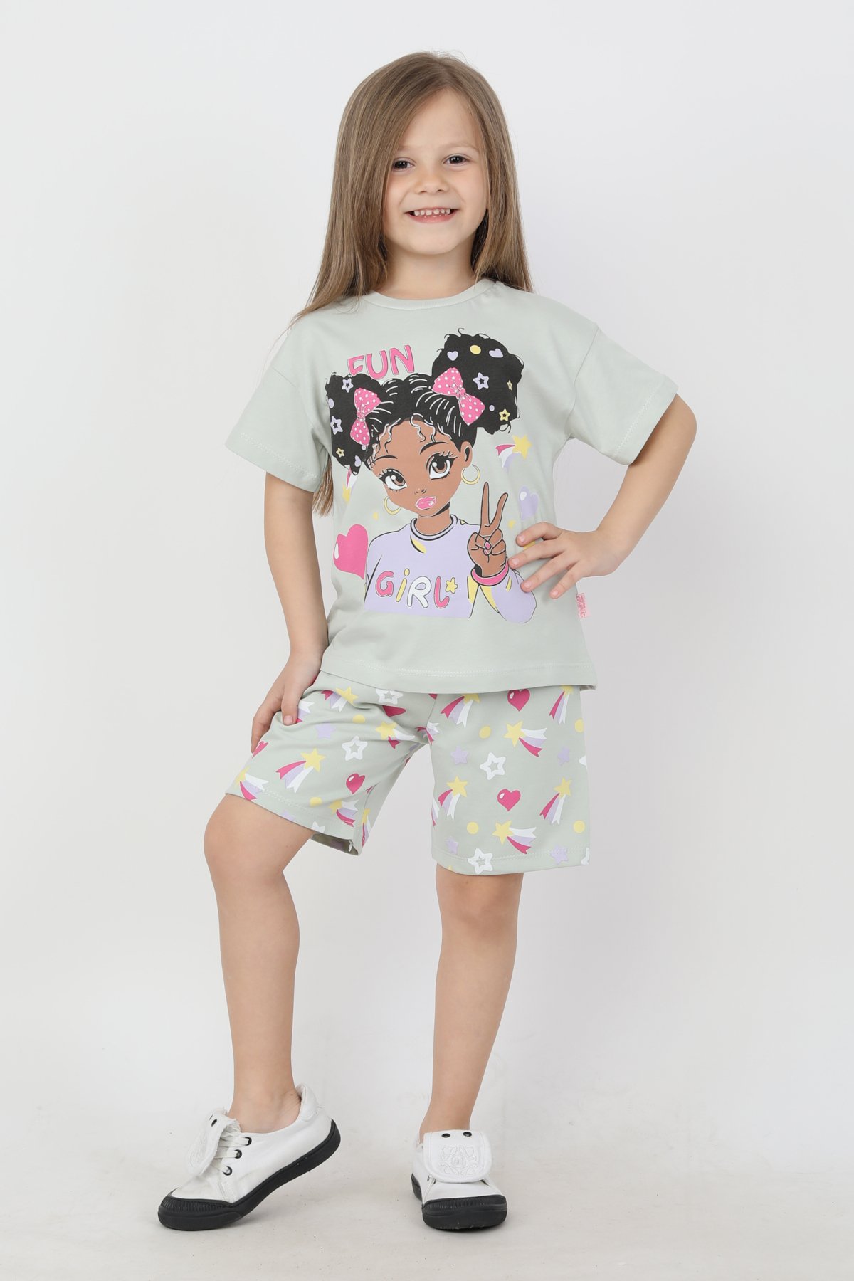 FUN GİRL 2 Lİ KIZ ÇOCUK TAKIM 4869
