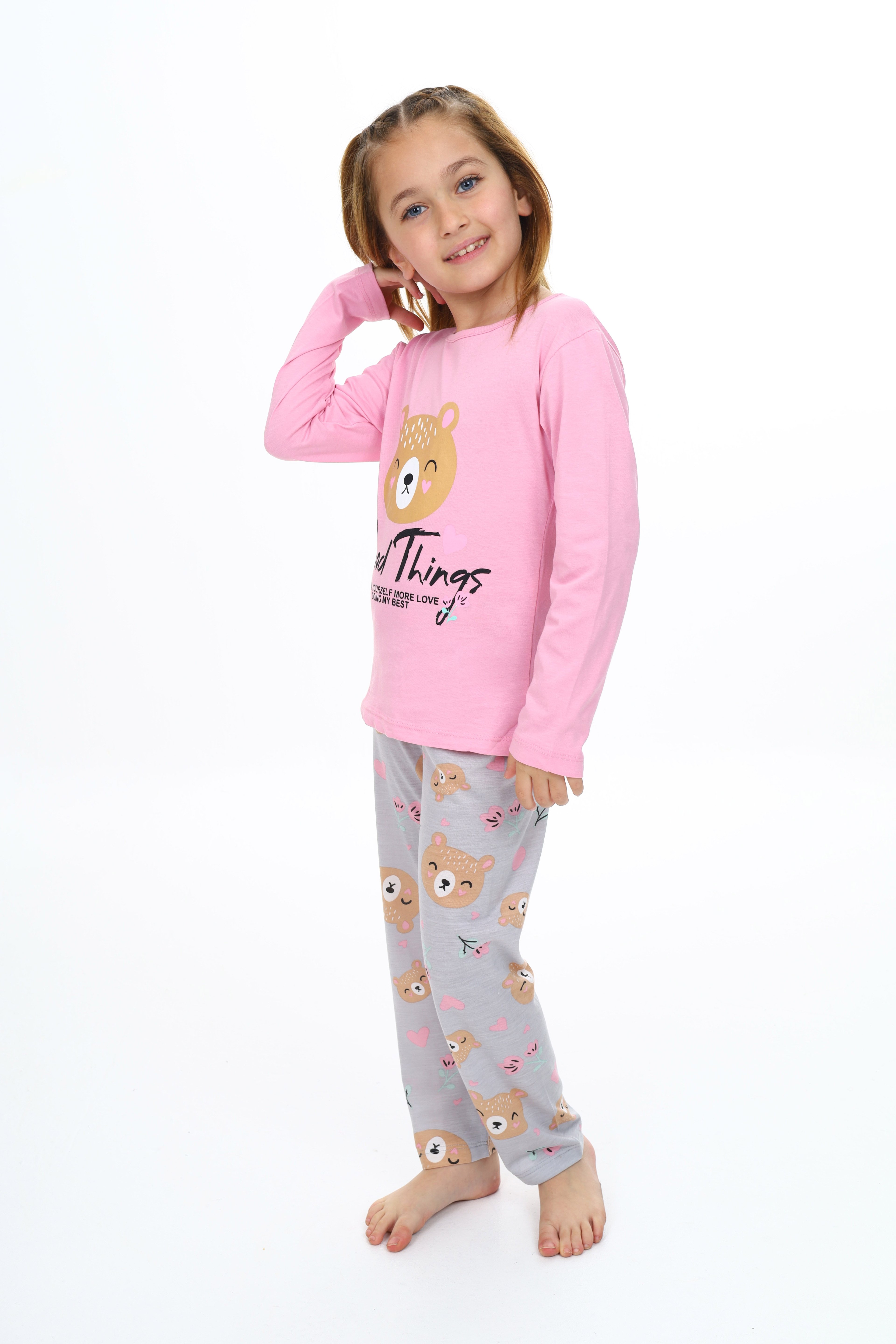 Kız Çocuk Pijama Takımı 0002