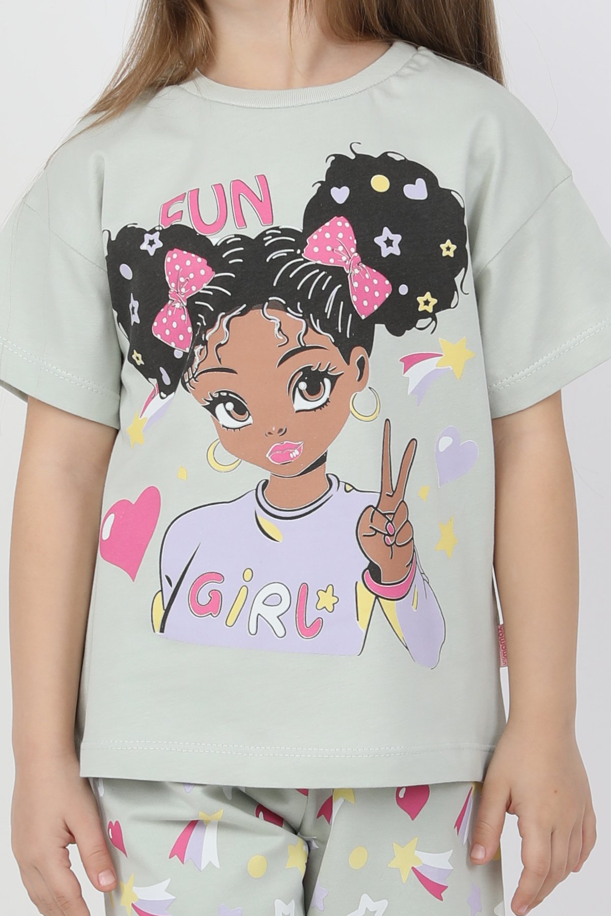 FUN GİRL 2 Lİ KIZ ÇOCUK TAKIM 4869