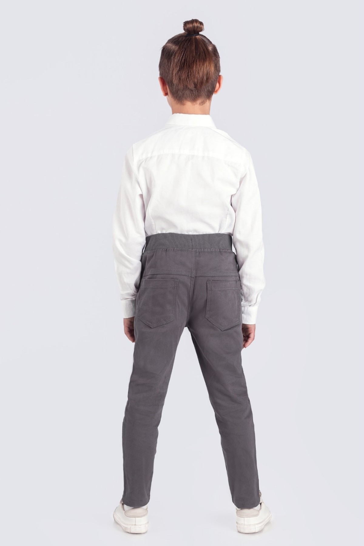 OKUL PANTOLONU BELİ LASTİKLİ KAŞKORSELİ ECCK-BYMİK-JEAN-8334-8434