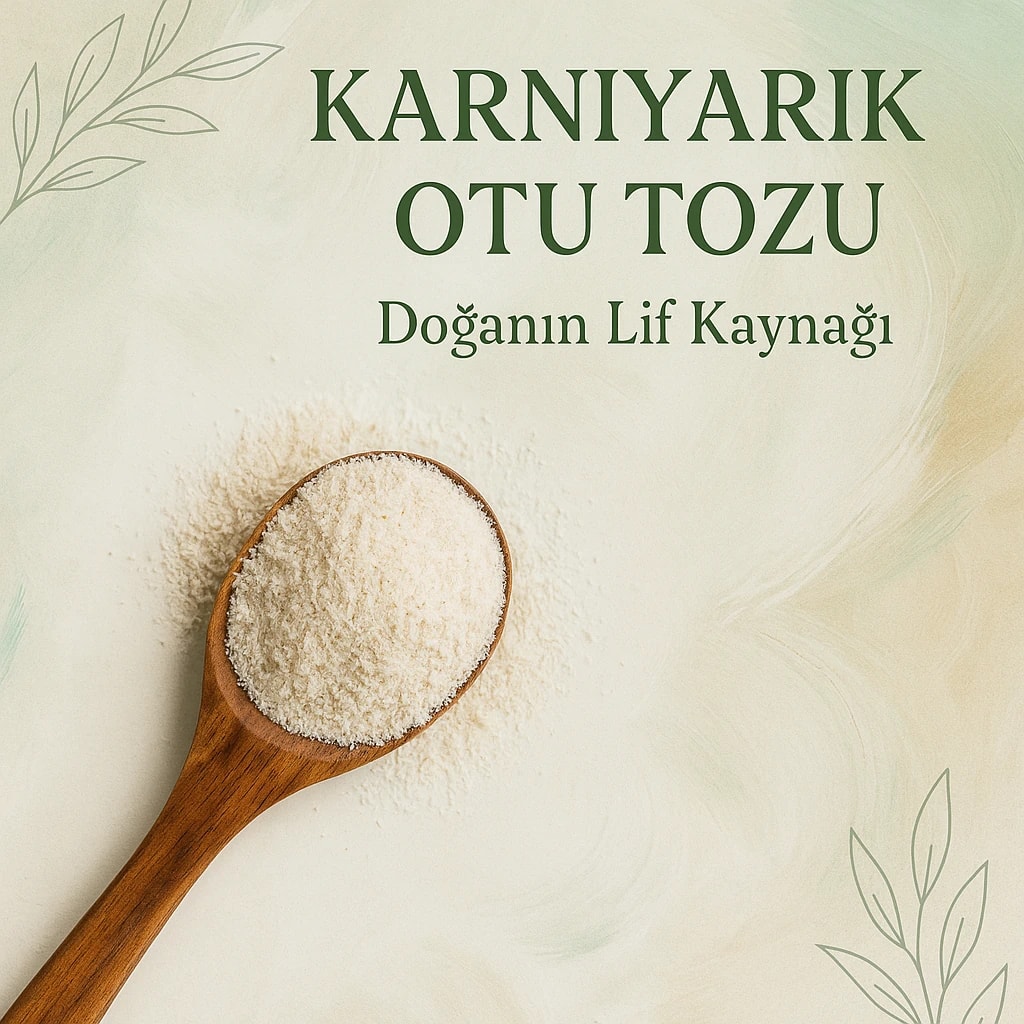 Glutensiz Karnıyarık Otu Tozu (Psyllium) 185 Gr