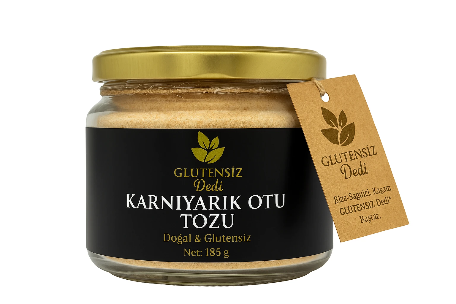 Glutensiz Karnıyarık Otu Tozu (Psyllium) 185 Gr