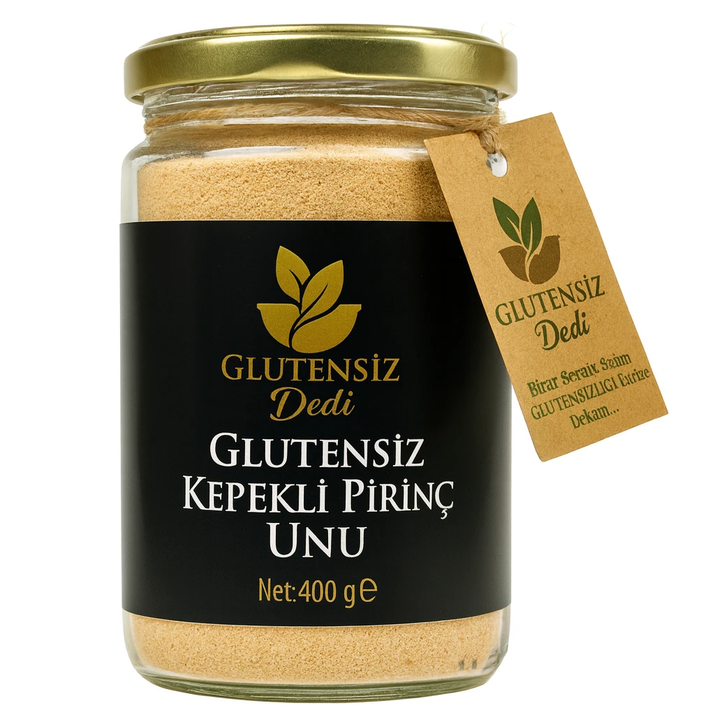 Glutensiz Kepekli Pirinç Unu 400 Gr