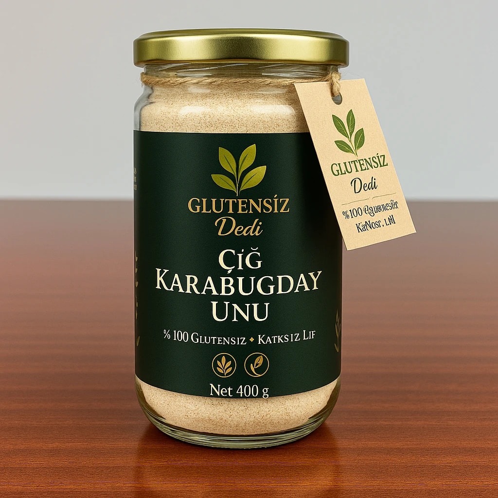 Glutensiz Çiğ Karabuğday Unu 400 Gr