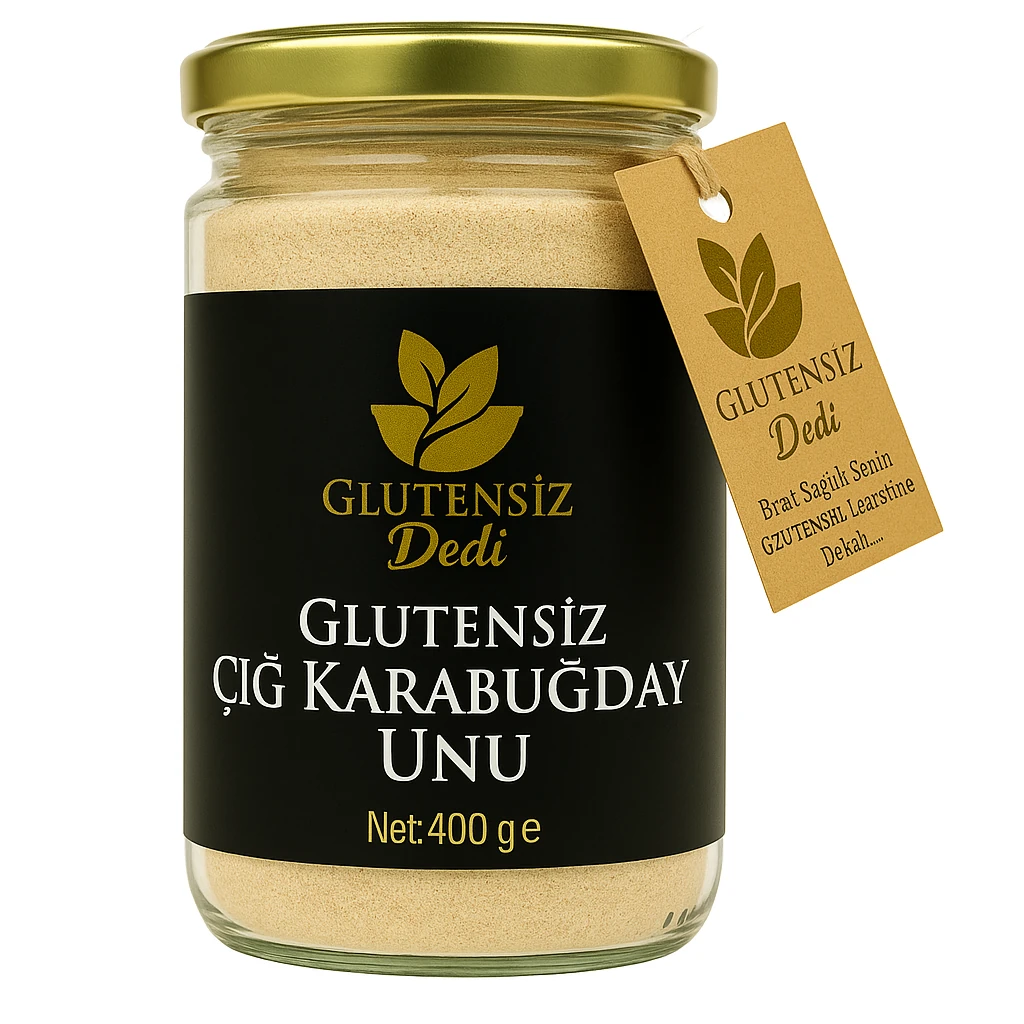 Glutensiz Çiğ Karabuğday Unu 400 Gr