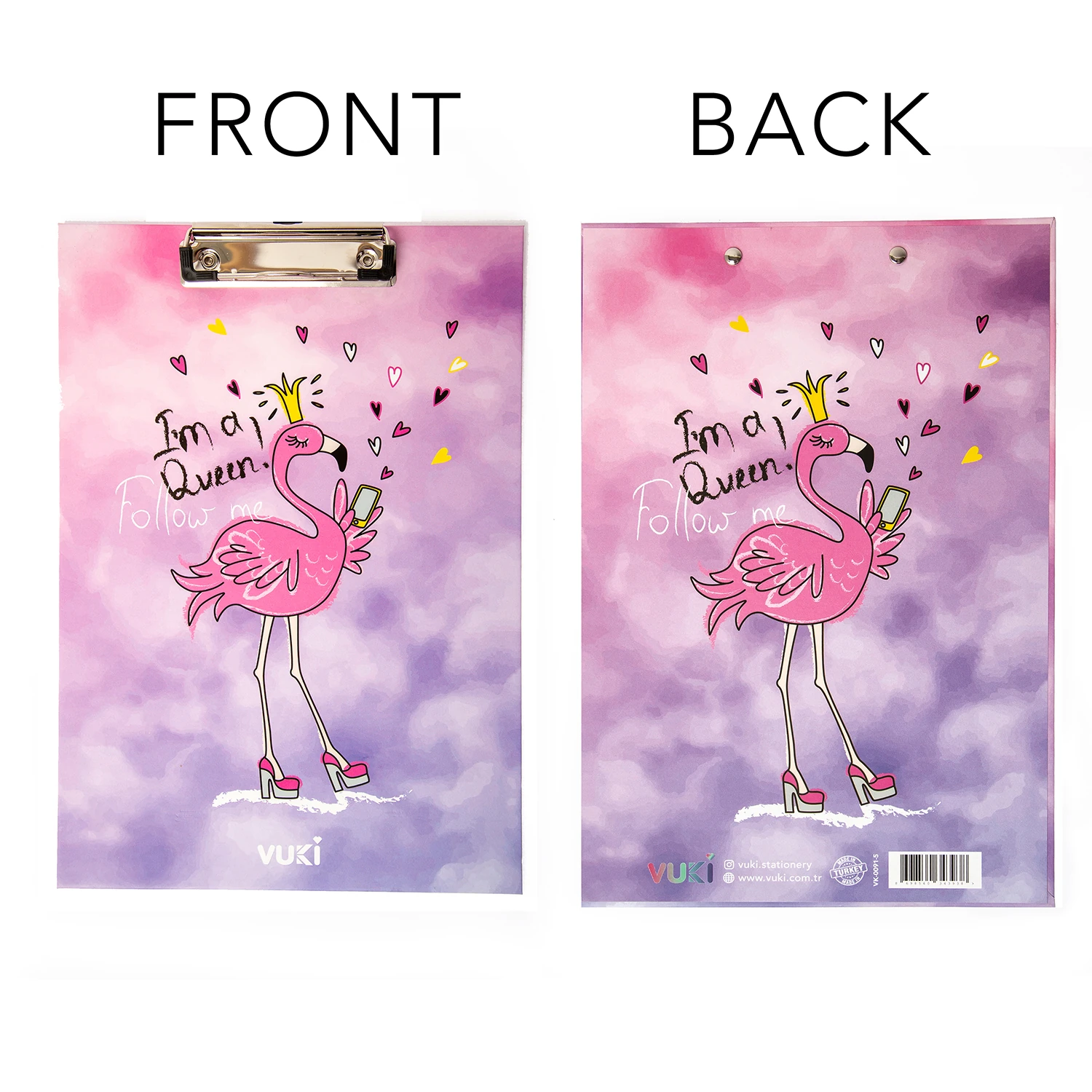 VUKİ - KAPAKSIZ SEKRETERLİK (FLAMINGO)-1/S