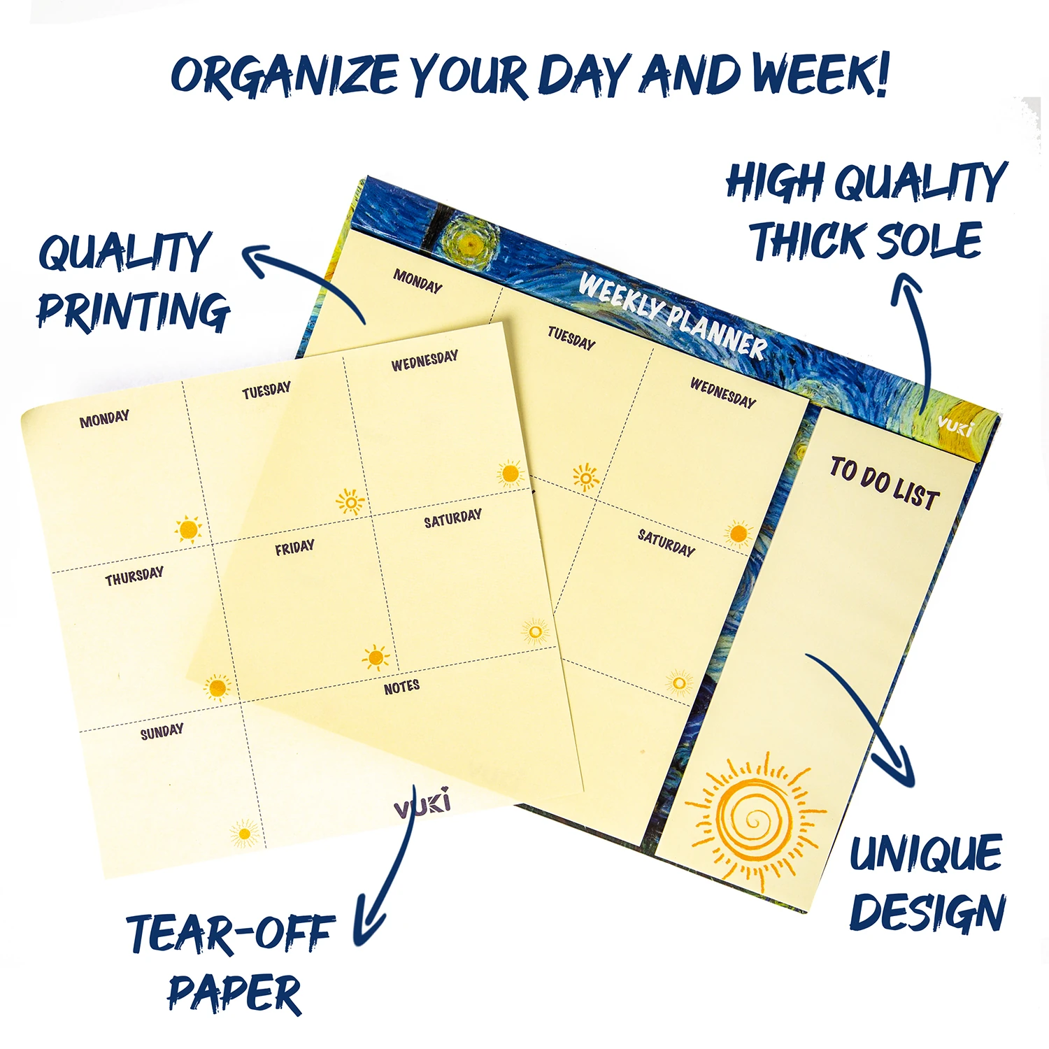 VUKİ - HAFTALIK PLANLAYICI ORTA (VAN GOGH)-1/S
