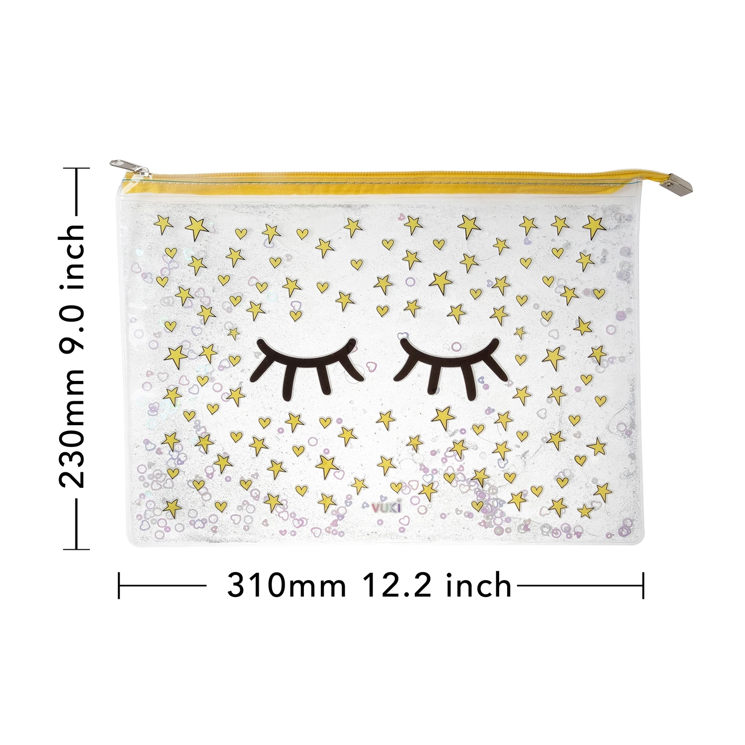 VUKİ - SULU FERM. ŞEFFAF DOSYA (A4) (KİRPİK)-1/S