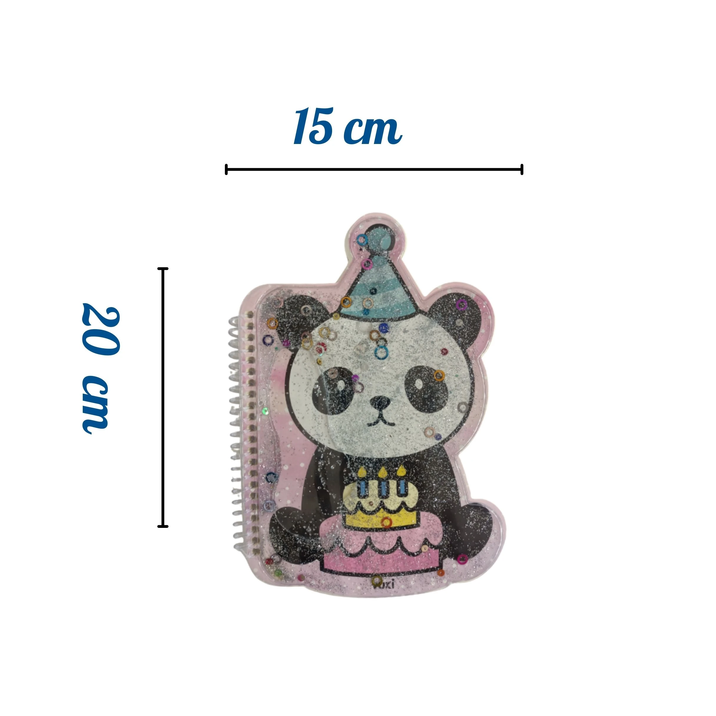 VUKİ - ŞEKİLLİ SULU DEFTER A5 (PANDA)-2/S