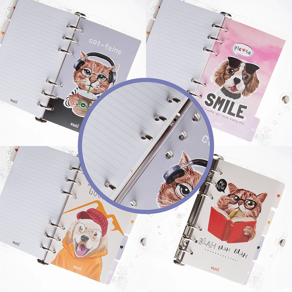 VUKİ - 6'LI MEKANİZM. SULU DEFTER (KEDİ & KÖPEK)-4