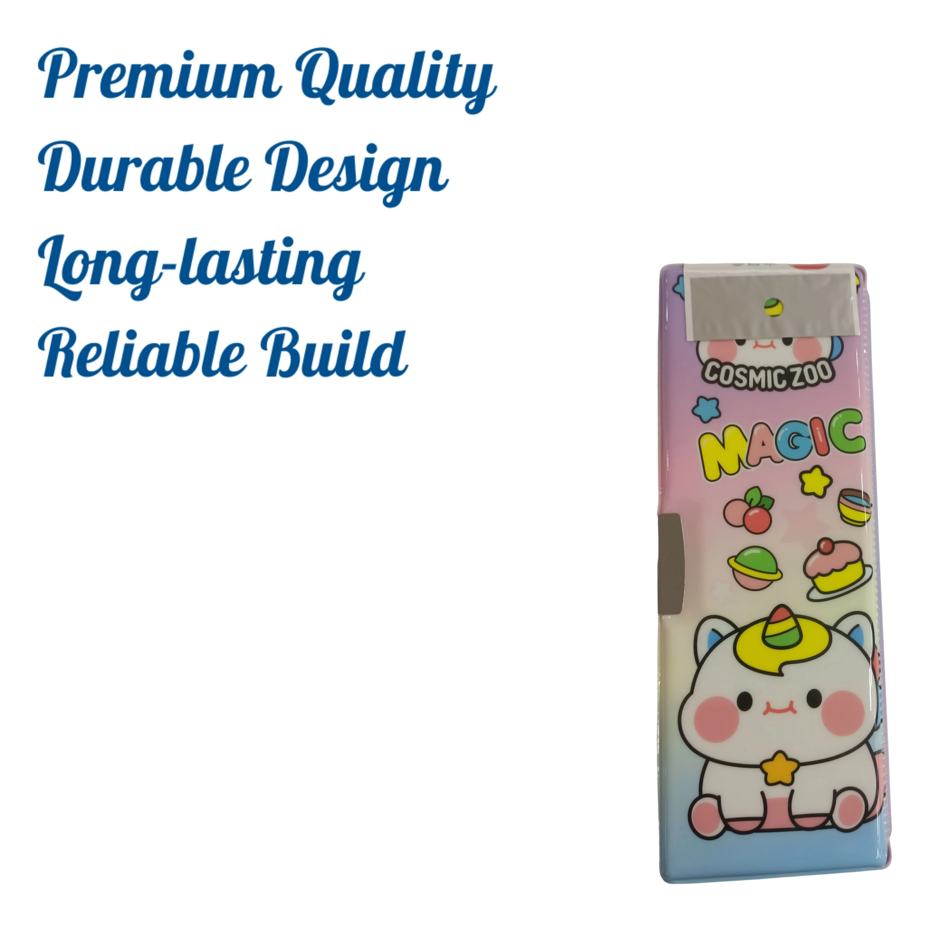 JOYLAND - FONKSİYONEL SAKIZ ŞİŞİRMELİ KALEM KUTU (UNICORN)-3/S