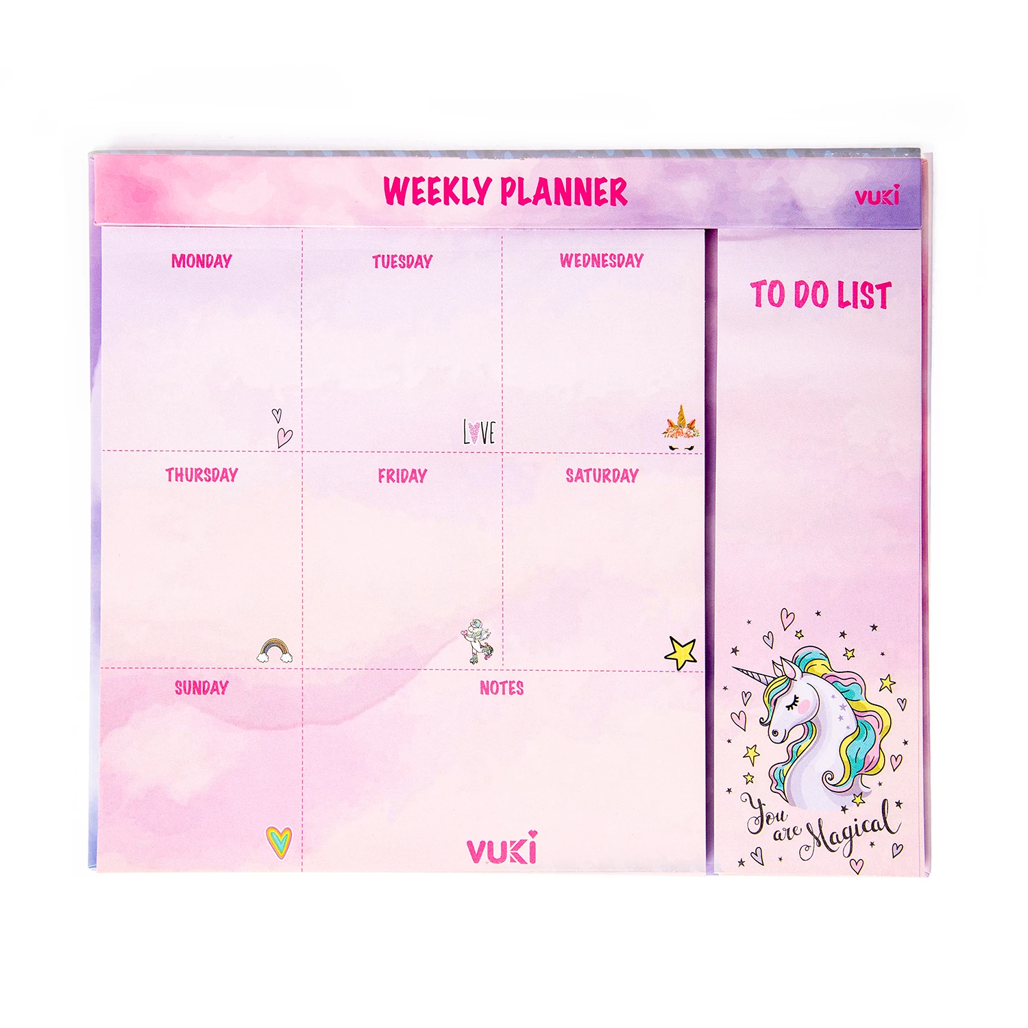 VUKİ - HAFTALIK PLANLAYICI ORTA (UNICORN)-1/S