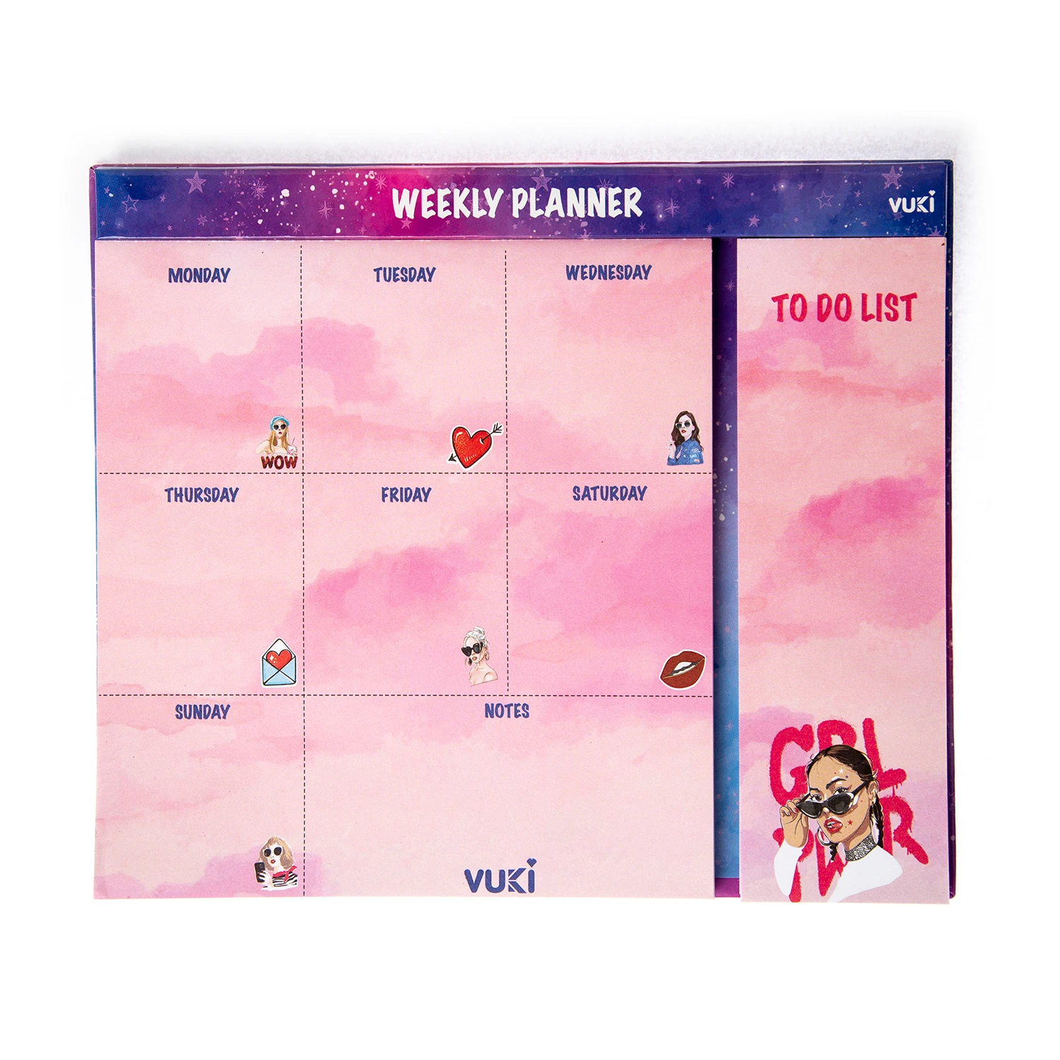 VUKİ - HAFTALIK PLANLAYICI ORTA (GIRL POWER)-1/S