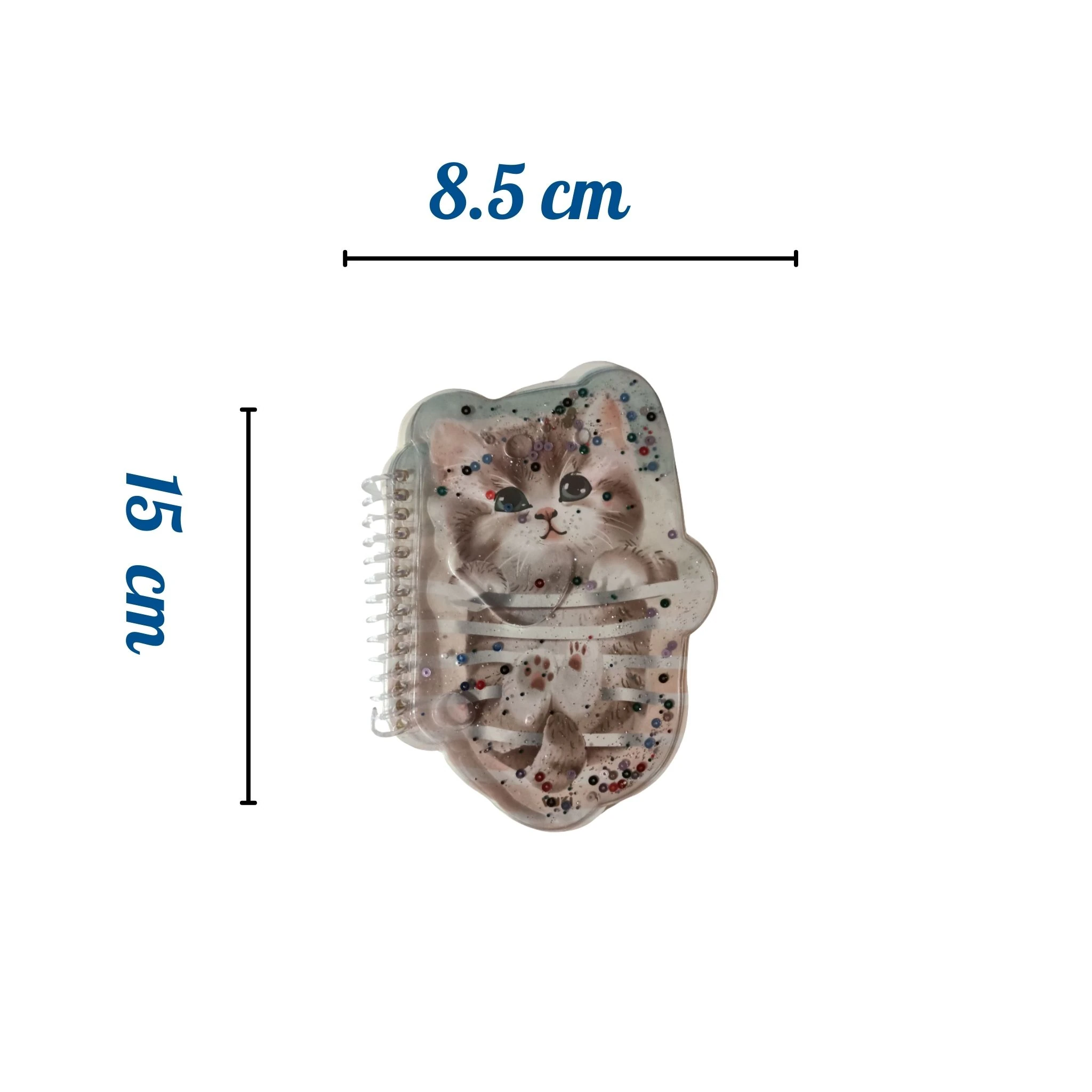 VUKİ - ŞEKİLLİ SULU DEFTER A6 (KEDİ)-2/S