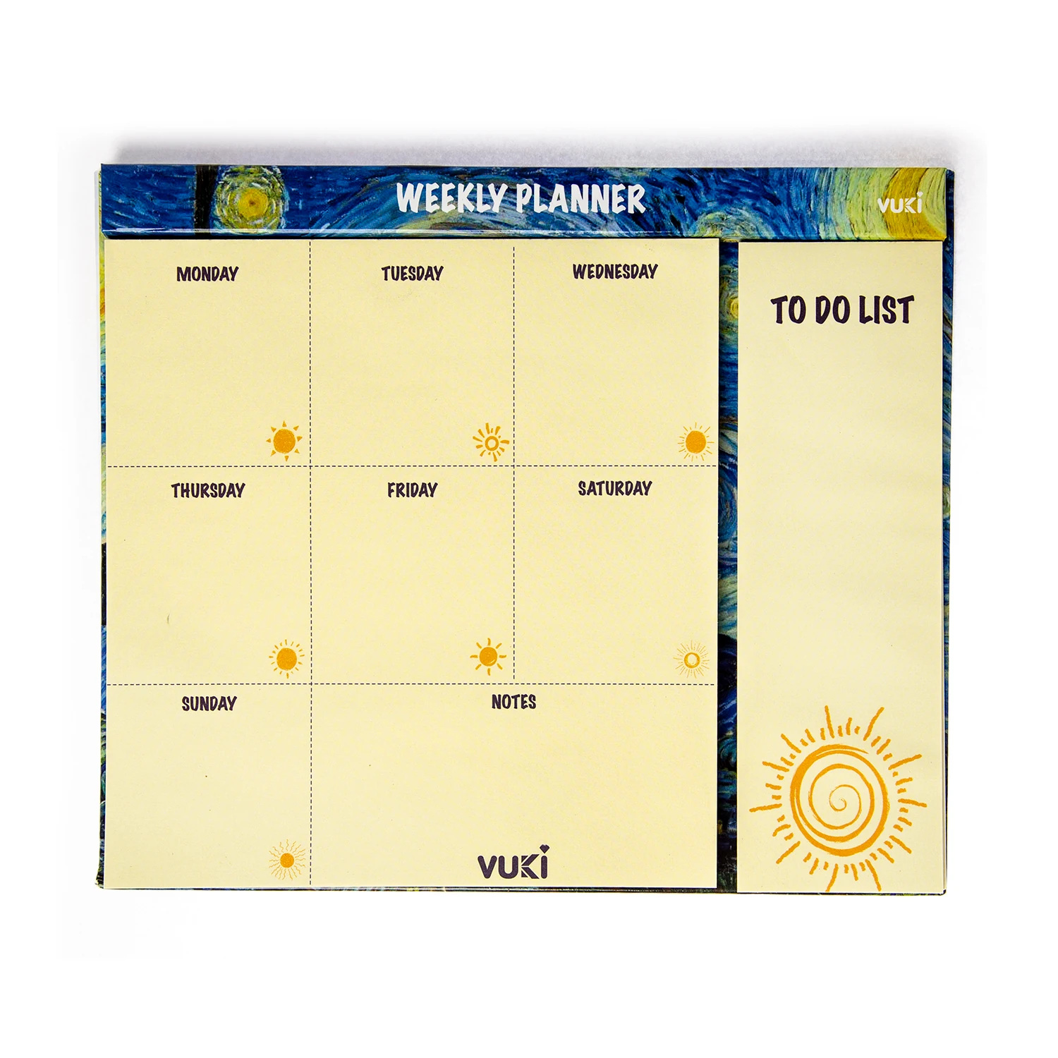 VUKİ - HAFTALIK PLANLAYICI ORTA (VAN GOGH)-1/S